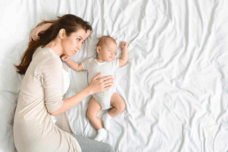 Trucchi per far addormentare un bambino - La presenza fisica della mamma