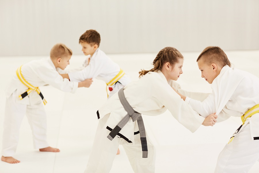 allenamento judo bambini
