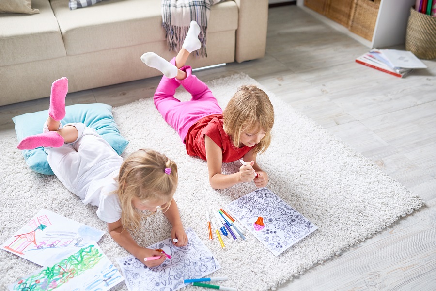 giochi per aiutare i bambini a ritrovare la calma - dipingere