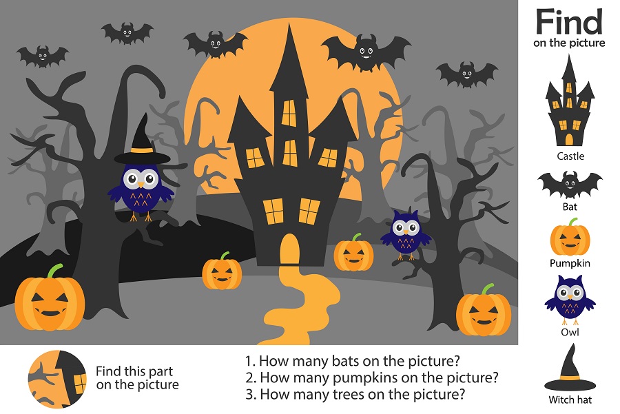 Giochi e disegni di Halloween da stampare14