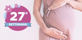 Ventisettesima settimana di gravidanza È giunto il momento di cominciare a pensare concretamente al parto, che ormai è sempre più vicino. Sarai sicuramente molto emozionata al pensiero che presto stringerai tra le braccia il tuo bambino!