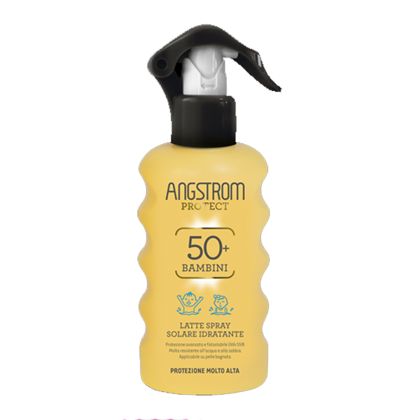 Angstrom Protect Bambini Latte Solare idratante applicabile su pelle bagnata