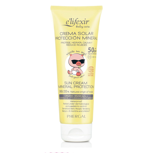 Elifexir Baby Care - Crema Solare Minerale SPF50+
